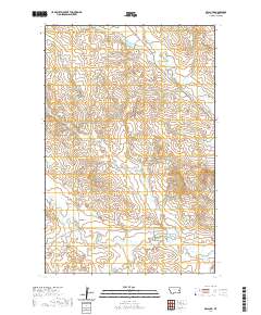 USGS US Topo 7.5-minute map for McCloud MT 2020