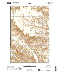USGS US Topo 7.5-minute map for McCone Heights MT 2020