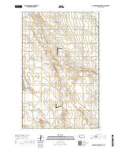 USGS US Topo 7.5-minute map for McKinnsey Reservoir East MT 2020