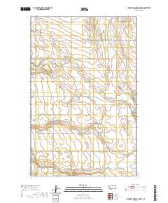 USGS US Topo 7.5-minute map for McKinnsey Reservoir West MT 2020