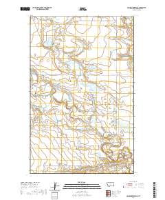 USGS US Topo 7.5-minute map for McLaren Reservoir MT 2020