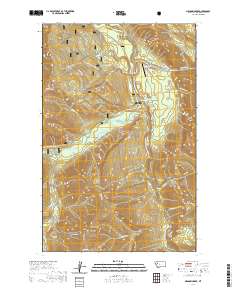 USGS US Topo 7.5-minute map for Meadow Creek MT 2020