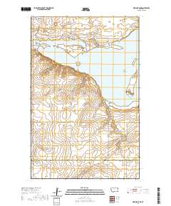 USGS US Topo 7.5-minute map for Medicine Lake MT 2020