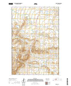USGS US Topo 7.5-minute map for Melville MT 2020