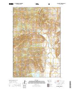 USGS US Topo 7.5-minute map for Mill Pocket Creek MT 2020