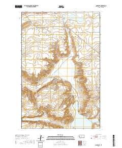 USGS US Topo 7.5-minute map for Montague MT 2020