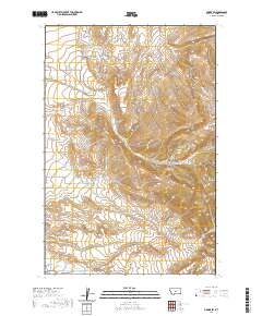 USGS US Topo 7.5-minute map for Moore SW MT 2020