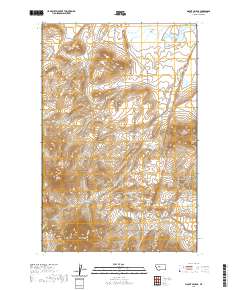 USGS US Topo 7.5-minute map for Mount Cecelia MT 2020
