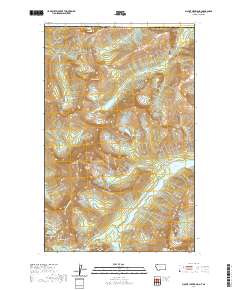 USGS US Topo 7.5-minute map for Mount Cleveland MTAB 2020