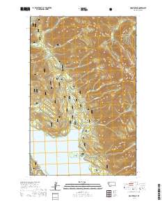 USGS US Topo 7.5-minute map for Mount Grant MT 2020