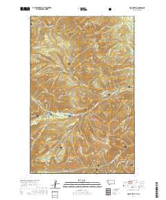 USGS US Topo 7.5-minute map for Mount Hefty MTBC 2020