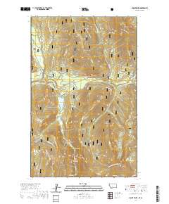 USGS US Topo 7.5-minute map for Mount Henry MTBC 2020
