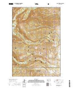 USGS US Topo 7.5-minute map for Mount Powell MT 2020