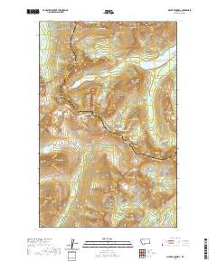 USGS US Topo 7.5-minute map for Mount Rockwell MT 2020
