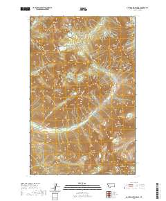 USGS US Topo 7.5-minute map for Mount Saint Nicholas MT 2020