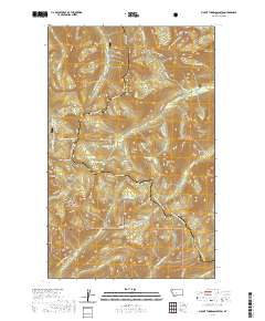 USGS US Topo 7.5-minute map for Mount Thompson-Seton MT 2020