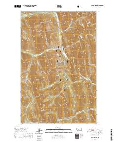 USGS US Topo 7.5-minute map for Mount Wright MT 2020