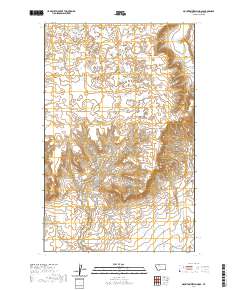 USGS US Topo 7.5-minute map for Mountain View School MT 2020