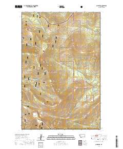 USGS US Topo 7.5-minute map for Murr Peak MT 2020