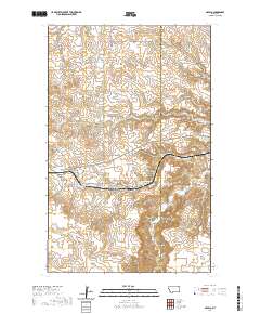 USGS US Topo 7.5-minute map for Navajo MT 2020