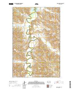 USGS US Topo 7.5-minute map for Nelson Coulee MT 2020