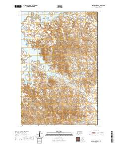 USGS US Topo 7.5-minute map for Nelson Creek Bay MT 2020
