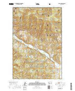 USGS US Topo 7.5-minute map for Nevada Lake MT 2020