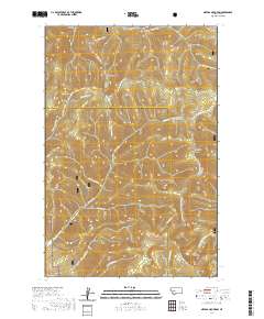 USGS US Topo 7.5-minute map for Nevada Mountain MT 2020