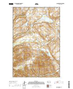 USGS US Topo 7.5-minute map for Nilan Reservoir MT 2020