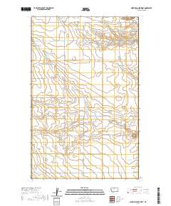USGS US Topo 7.5-minute map for Ninemile Coulee West MT 2020