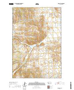 USGS US Topo 7.5-minute map for Nirling Hill MT 2020