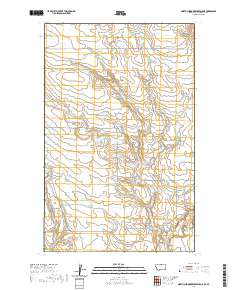 USGS US Topo 7.5-minute map for North Chinook Reservoir NE MTSK 2020