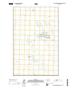 USGS US Topo 7.5-minute map for North Chinook Reservoir NE OE N MTSK 2020