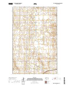 USGS US Topo 7.5-minute map for North Lothair School MT 2020