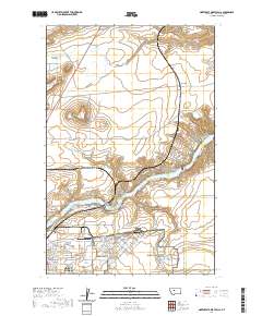 USGS US Topo 7.5-minute map for Northeast Great Falls MT 2020