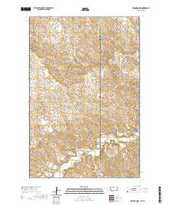 USGS US Topo 7.5-minute map for Odland Dam NE MTND 2020
