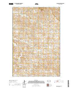 USGS US Topo 7.5-minute map for Odland Dam NW MT 2020