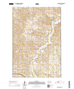 USGS US Topo 7.5-minute map for Odland Dam SW MT 2020