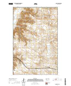USGS US Topo 7.5-minute map for Outlook MTSK 2020