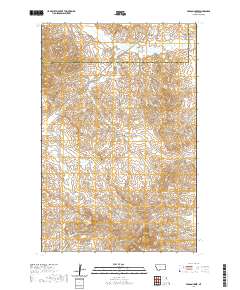USGS US Topo 7.5-minute map for Parson Creek MT 2020