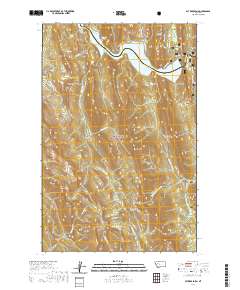 USGS US Topo 7.5-minute map for Patricks Basin MT 2020
