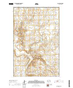 USGS US Topo 7.5-minute map for Pea Lake MTSK 2020