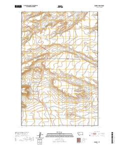 USGS US Topo 7.5-minute map for Pendroy MT 2020