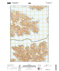 USGS US Topo 7.5-minute map for Peterson Point MT 2020