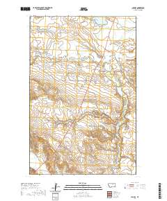 USGS US Topo 7.5-minute map for Phillips MT 2020