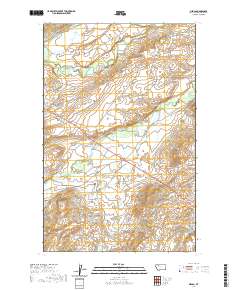 USGS US Topo 7.5-minute map for Piegan MT 2020