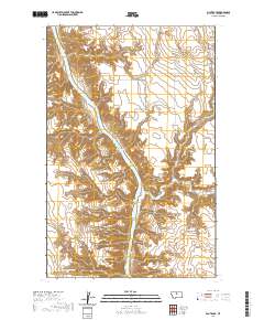 USGS US Topo 7.5-minute map for Pilot Rock MT 2020