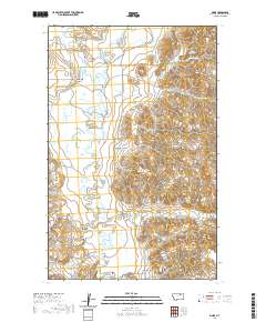 USGS US Topo 7.5-minute map for Pinks MT 2020