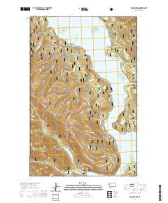 USGS US Topo 7.5-minute map for Pioneer Ridge MT 2020