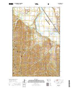 USGS US Topo 7.5-minute map for Plains MT 2020